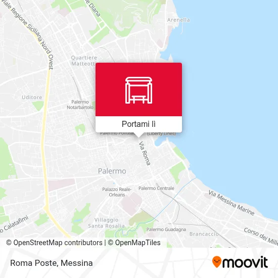 Mappa Roma Poste