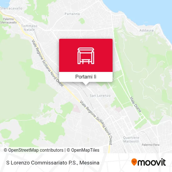 Mappa S Lorenzo Commissariato P.S.
