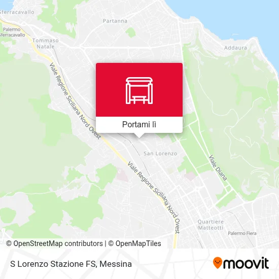 Mappa S Lorenzo Stazione FS