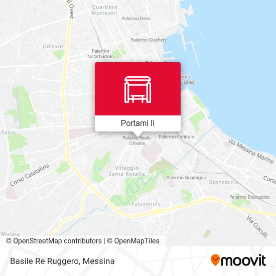 Mappa Basile Re Ruggero