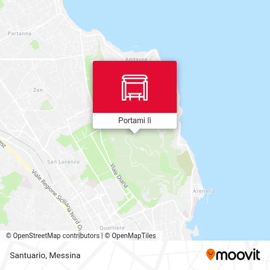 Mappa Santuario