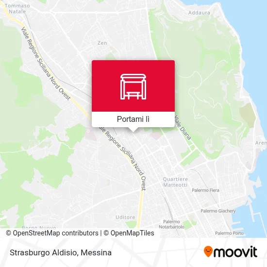 Mappa Strasburgo Aldisio