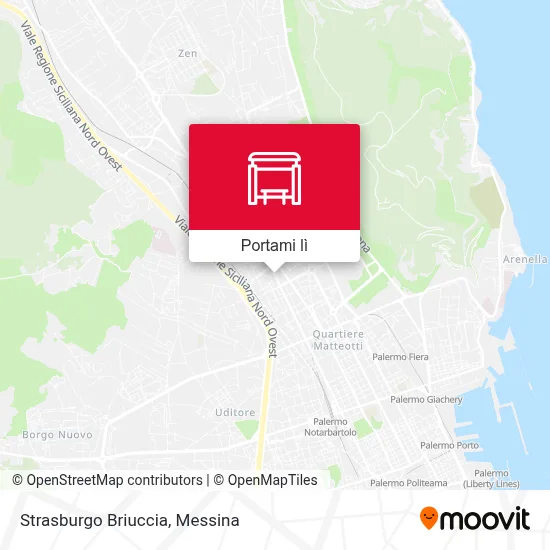 Mappa Strasburgo Briuccia