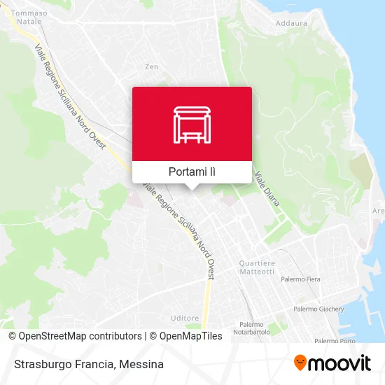 Mappa Strasburgo Francia