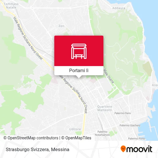 Mappa Strasburgo Svizzera