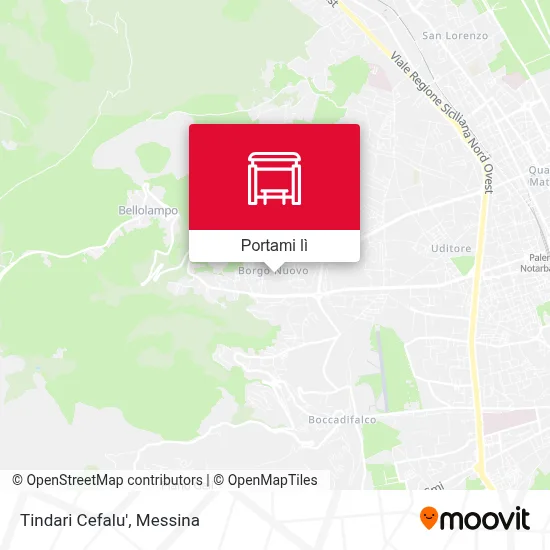 Mappa Tindari Cefalu'