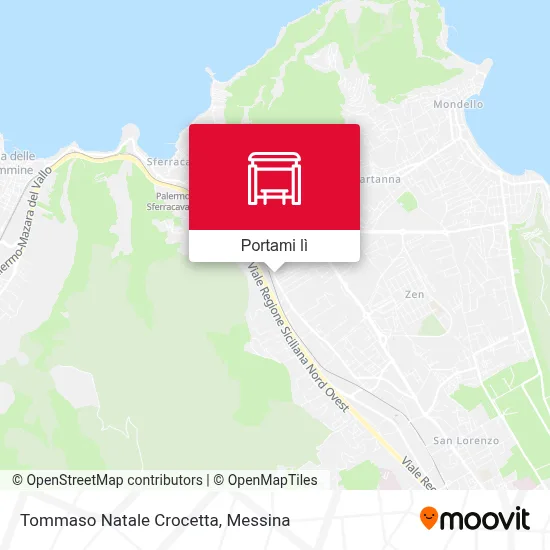 Mappa Tommaso Natale Crocetta