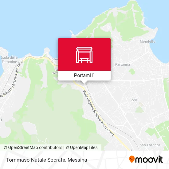Mappa Tommaso Natale Socrate
