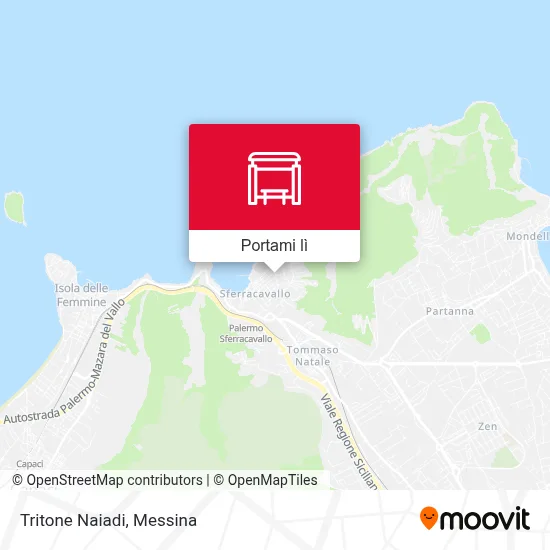 Mappa Tritone Naiadi