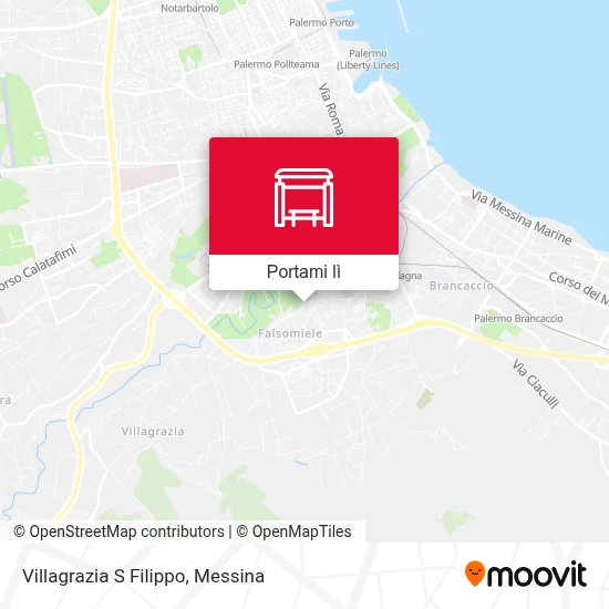 Mappa Villagrazia S Filippo