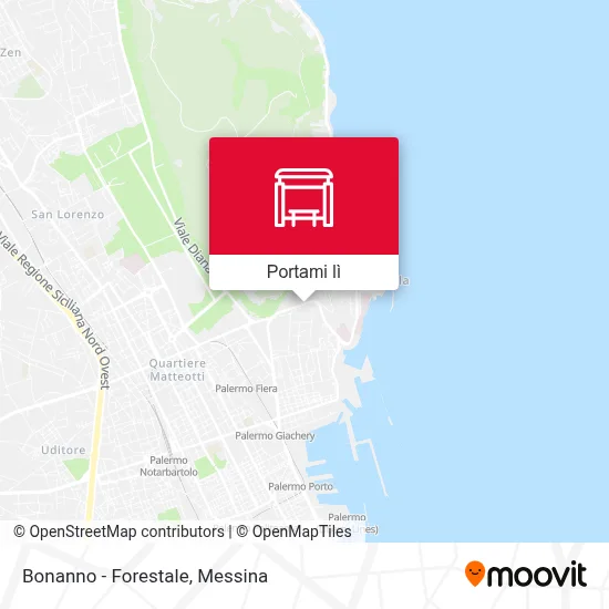 Mappa Bonanno - Forestale