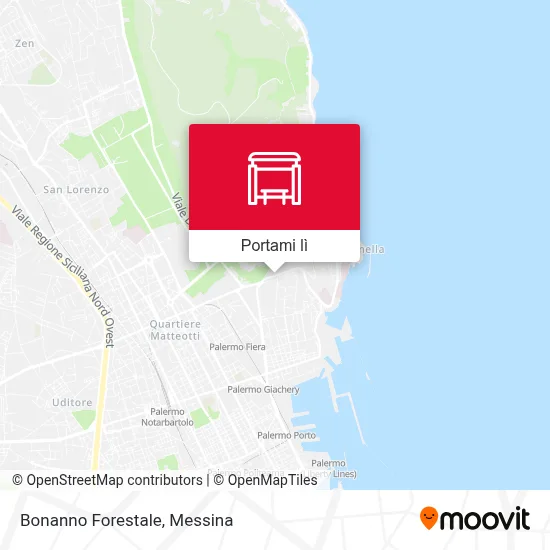 Mappa Bonanno Forestale