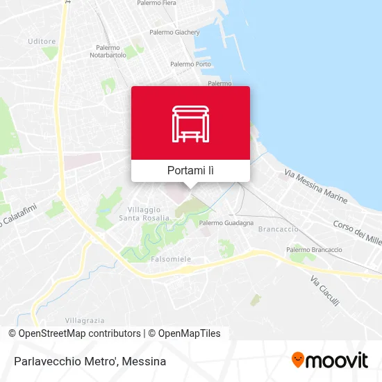 Mappa Parlavecchio Metro'