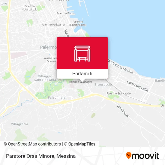 Mappa Paratore Orsa Minore