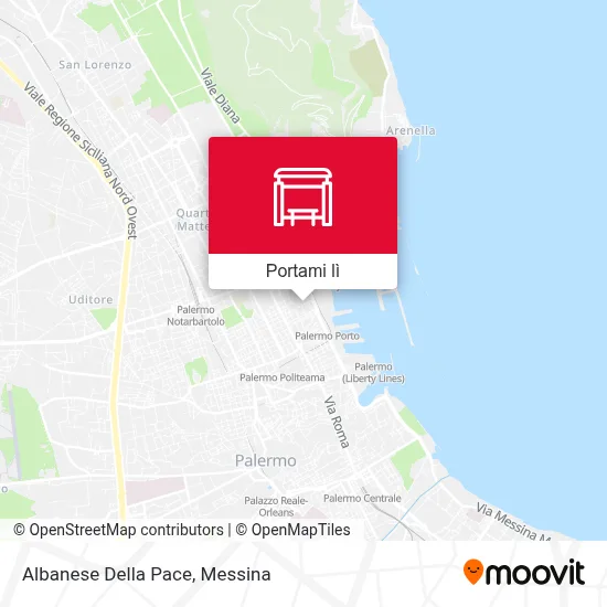 Mappa Albanese Della Pace
