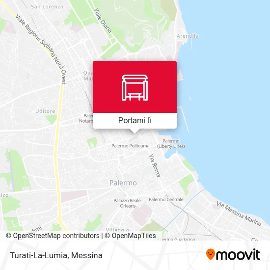 Mappa Turati-La-Lumia