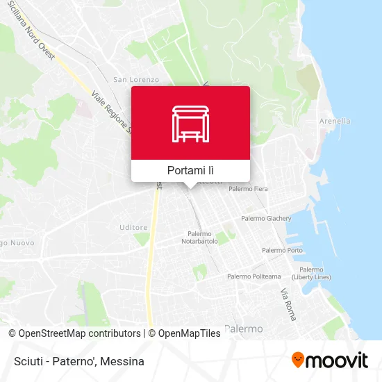 Mappa Sciuti - Paterno'