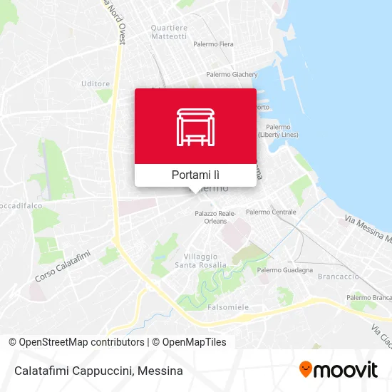 Mappa Calatafimi Cappuccini