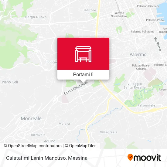 Mappa Calatafimi Lenin Mancuso