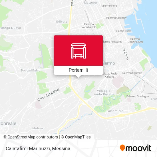 Mappa Calatafimi Marinuzzi