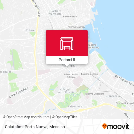 Mappa Calatafimi Porta Nuova