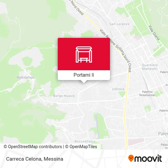 Mappa Carreca Celona
