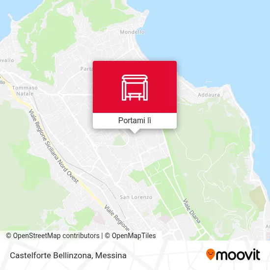 Mappa Castelforte Bellinzona