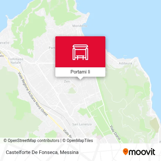 Mappa Castelforte De Fonseca
