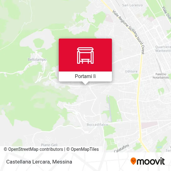 Mappa Castellana Lercara