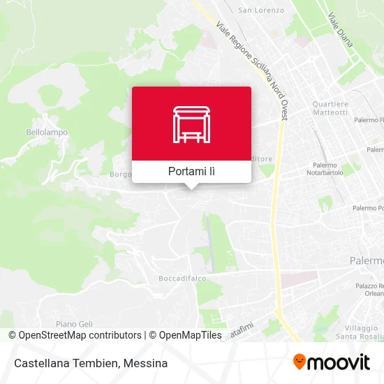 Mappa Castellana Tembien
