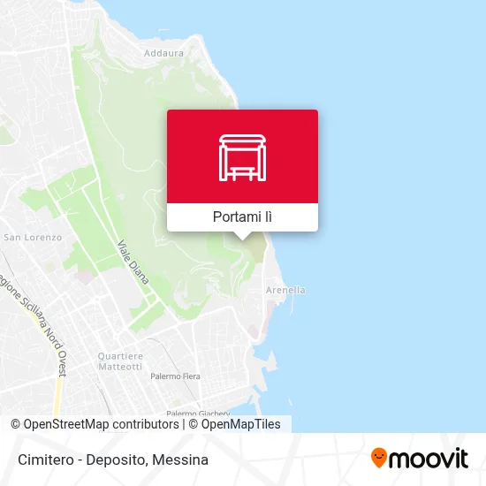 Mappa Cimitero - Deposito