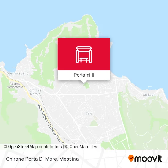 Mappa Chirone Porta Di Mare
