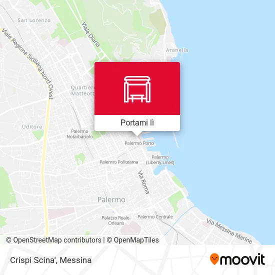 Mappa Crispi Scina'