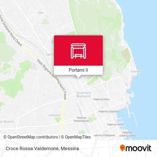 Mappa Croce Rossa Valdemone