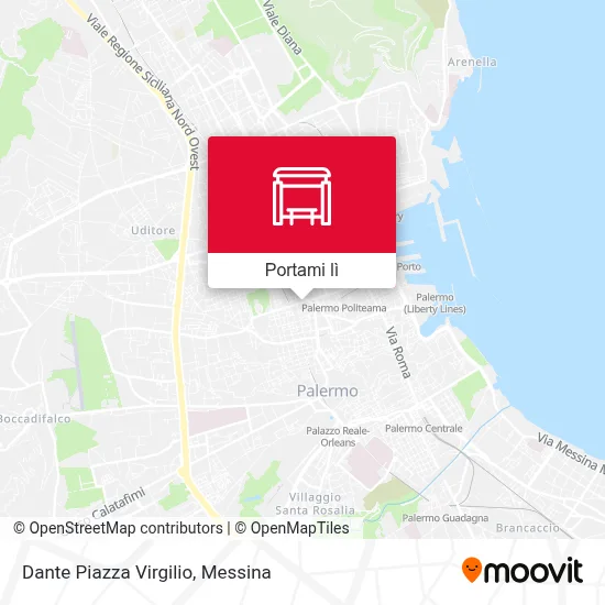 Mappa Dante Piazza Virgilio