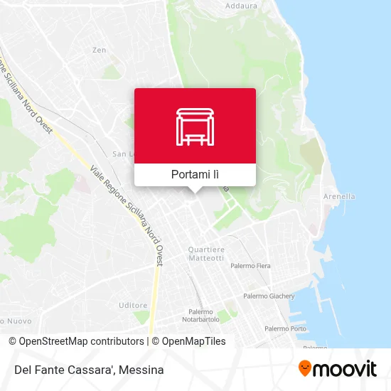 Mappa Del Fante Cassara'