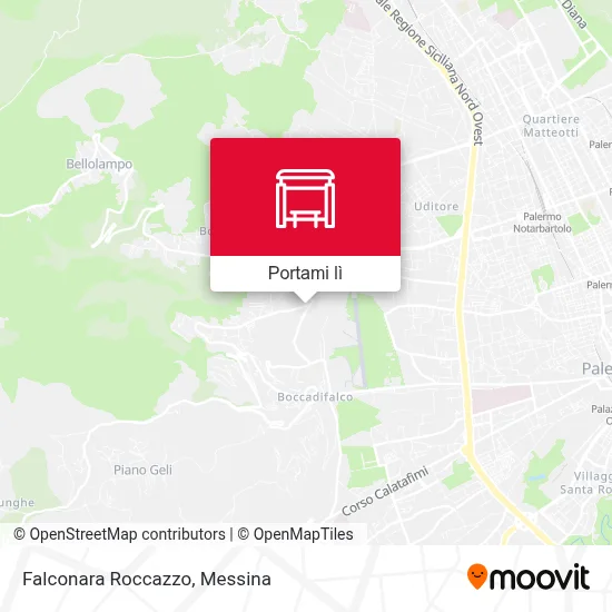 Mappa Falconara Roccazzo
