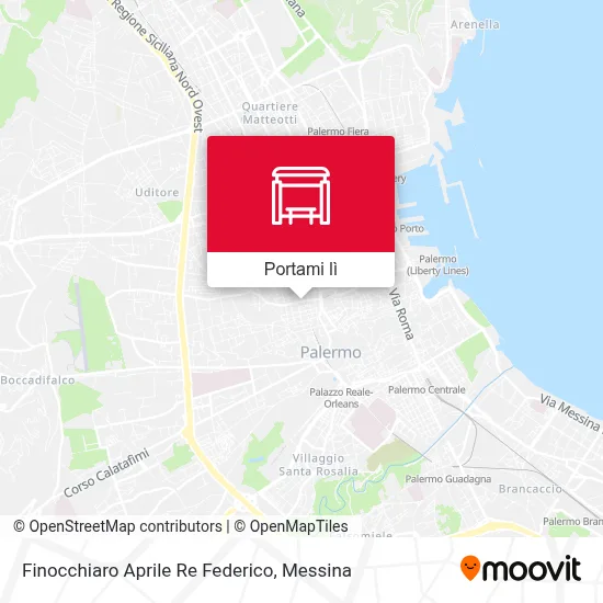 Mappa Finocchiaro Aprile Re Federico