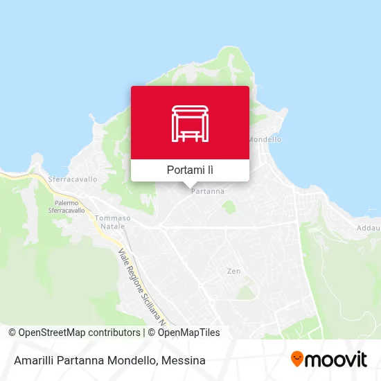 Mappa Amarilli Partanna Mondello