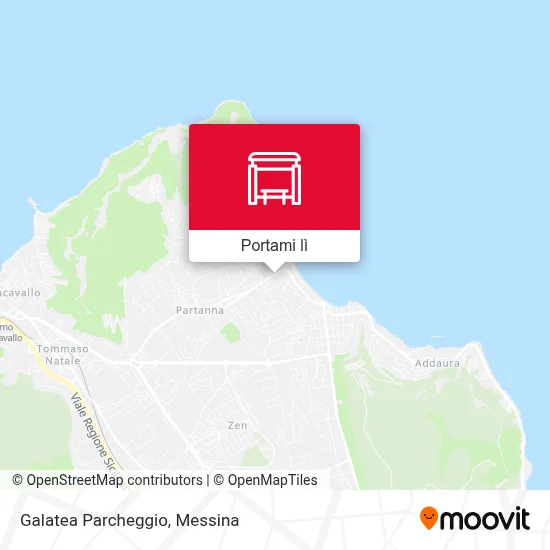Mappa Galatea Parcheggio