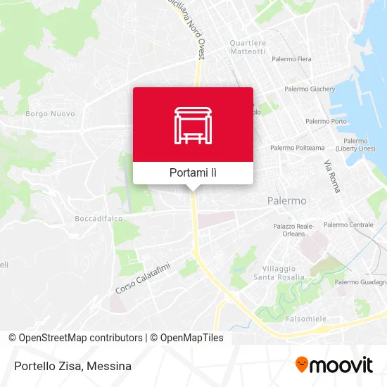 Mappa Portello Zisa