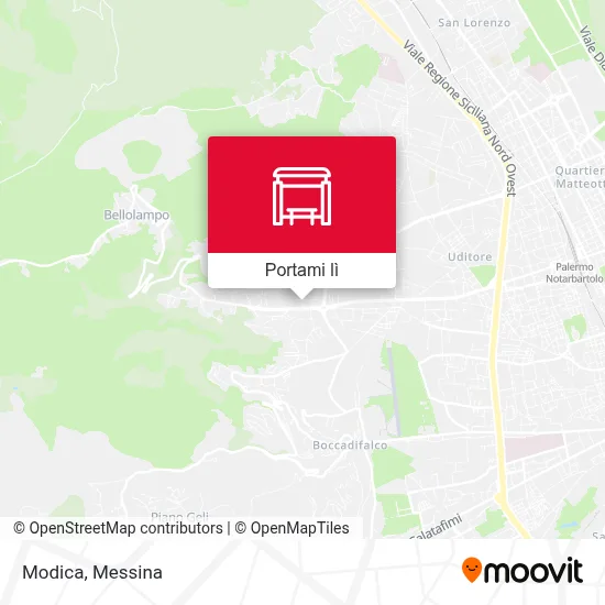 Mappa Modica