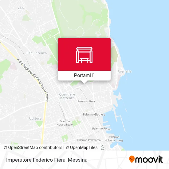 Mappa Imperatore Federico Fiera