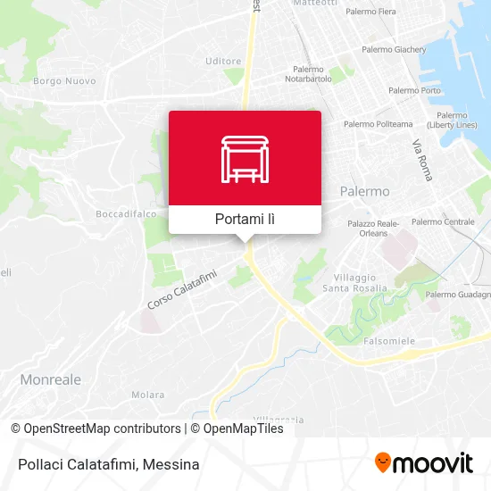 Mappa Pollaci Calatafimi