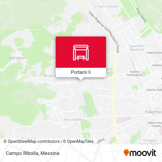 Mappa Campo Ribolla