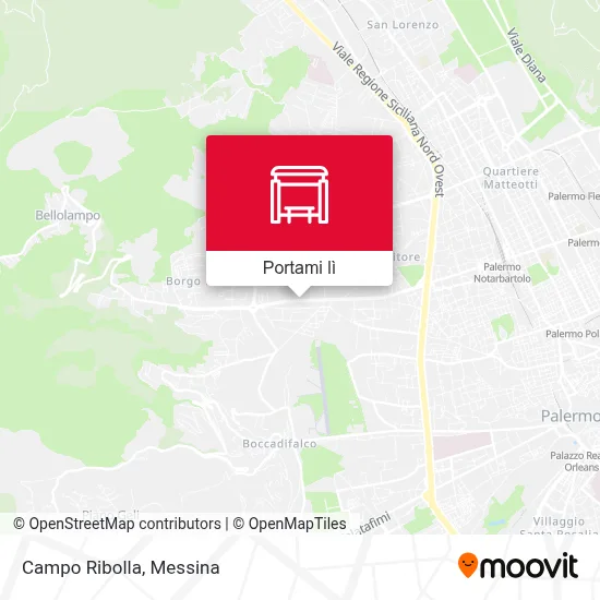 Mappa Campo Ribolla