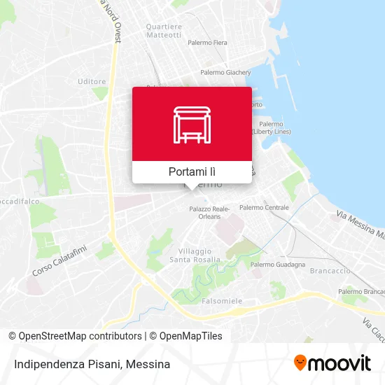Mappa Indipendenza Pisani