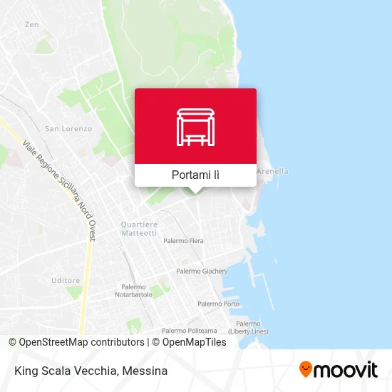 Mappa King Scala Vecchia
