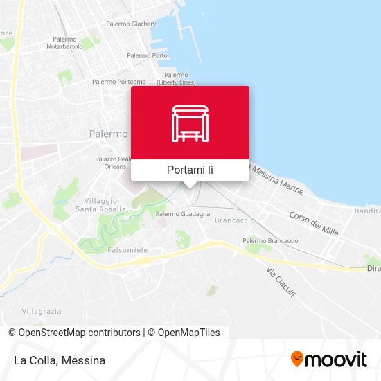 Mappa La Colla