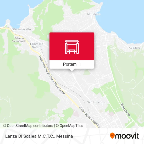 Mappa Lanza Di Scalea M.C.T.C.